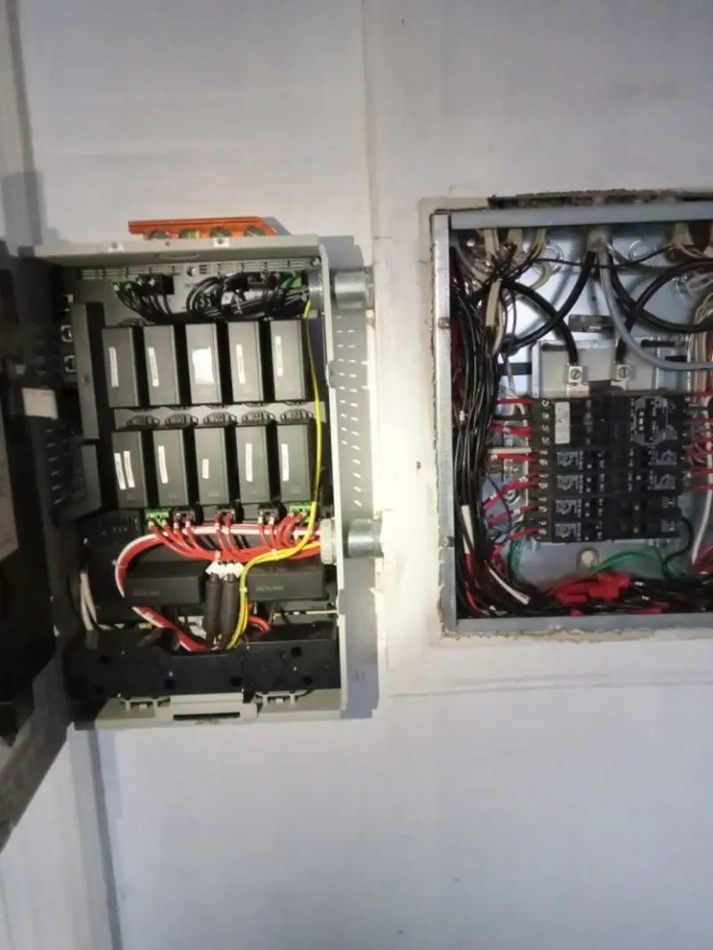 Electrical panel upgrade completed for Carbon Monoxide Detector Installation in Ticonderoga